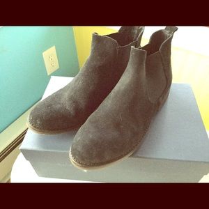 Jack Wills Suede Chelsea Boots, Black UK 8/US 11